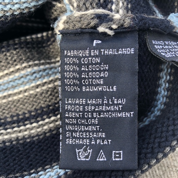 NAUTICA crewneck long sleeve striped cotton sweater, size S - Picture 7 of 8